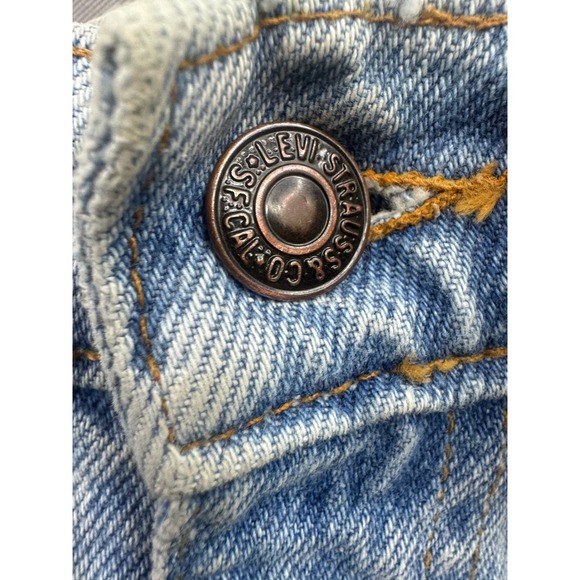 Levis 560 Vintage Student Fit Jeans Light Wash Orange Tab 25x29 High Rise 90s - Picture 7 of 13